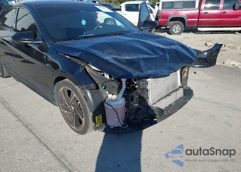 2023 Hyundai Elantra N Line из США, поврежденный, VIN KMHLR4AF4PU514056